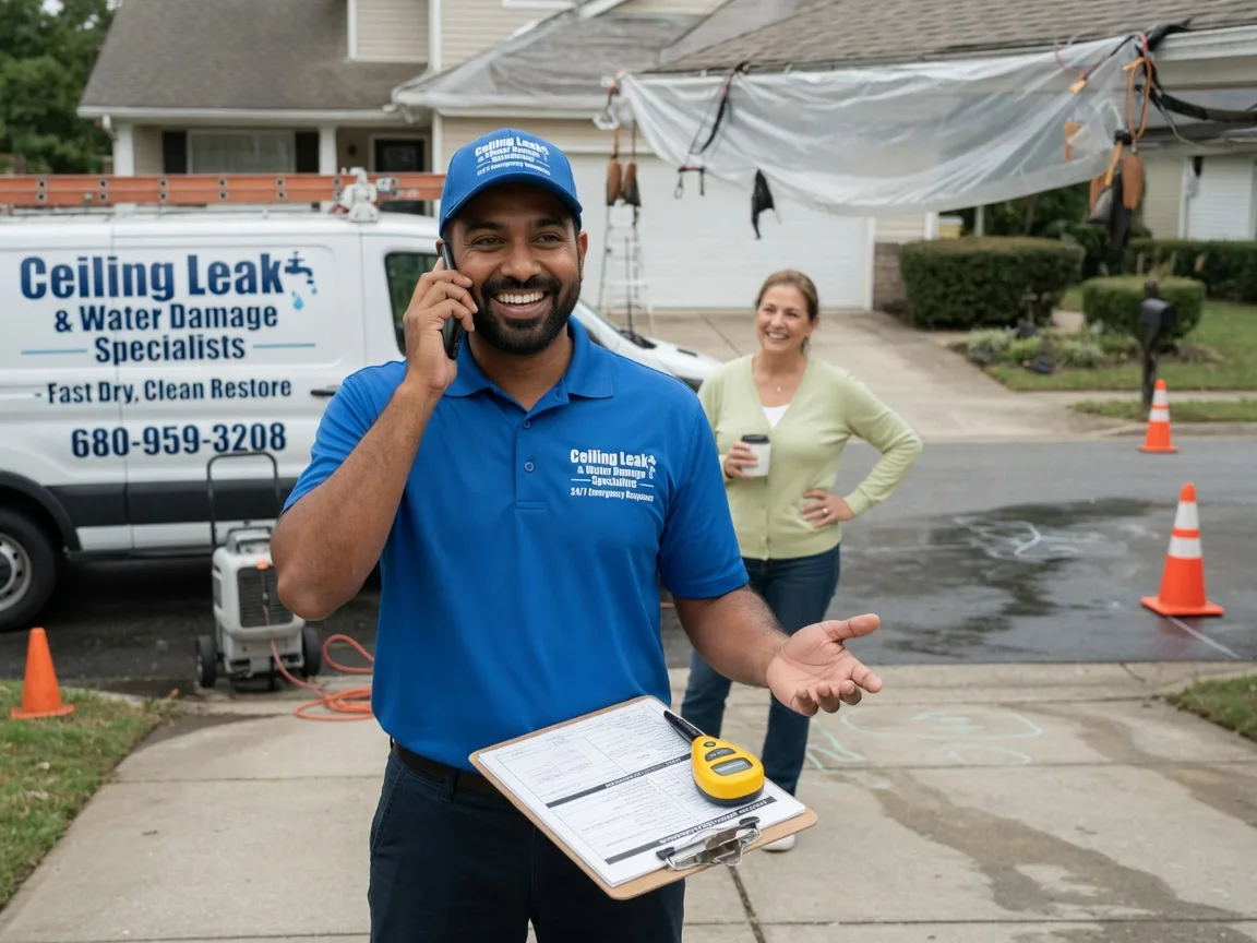 Ceiling Leak Cleanup Spring Lake, NC FAQs